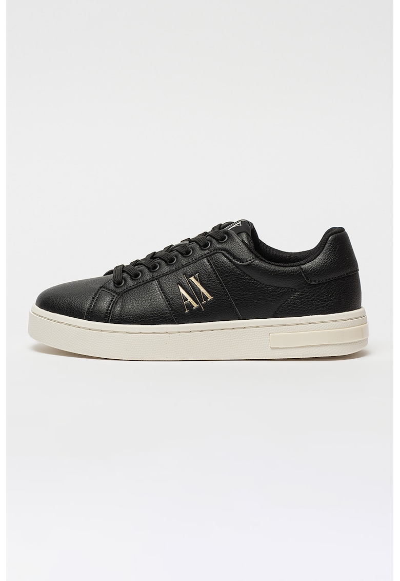 Спортни обувки от еко кожа с лого ARMANI EXCHANGE