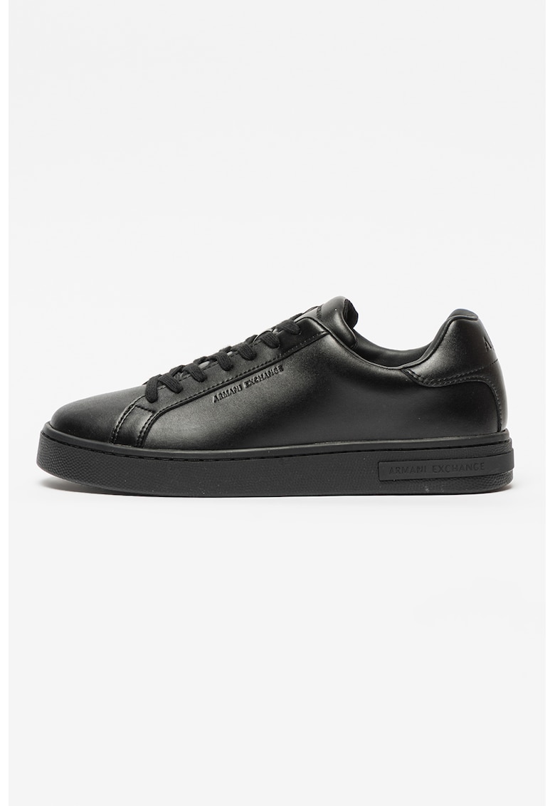 Спортни обувки от импрегнирана кожа ARMANI EXCHANGE