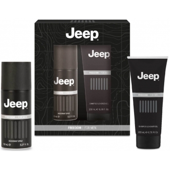 JEEP FREEDOM Подаръчен комплект дезодорант 150мл + душ гел 200мл цена