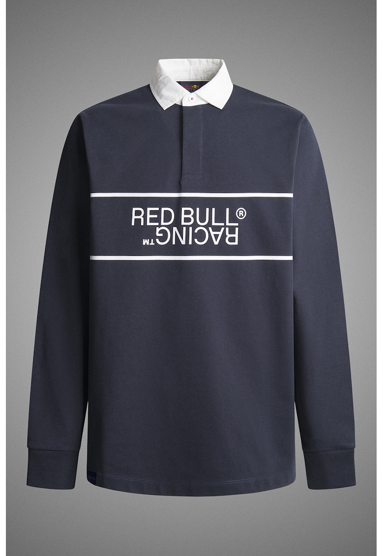 Pepe Jeans London - Блуза с яка и лого Red Bull Racing by Pepe Jeans London