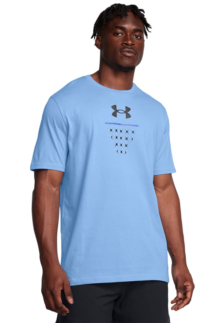 Баскетболна тениска с овално деколте Under Armour