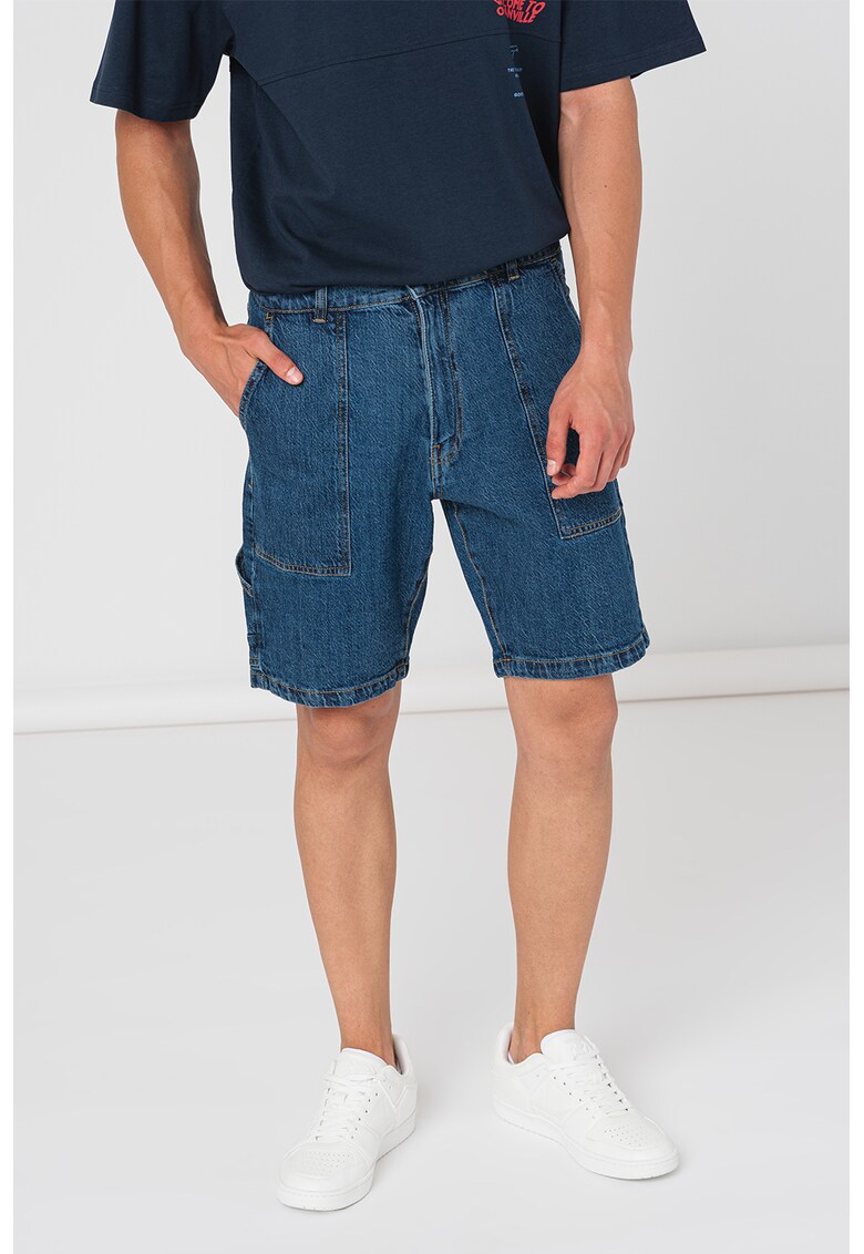 Бермуди от деним със свободна кройка Denim Project