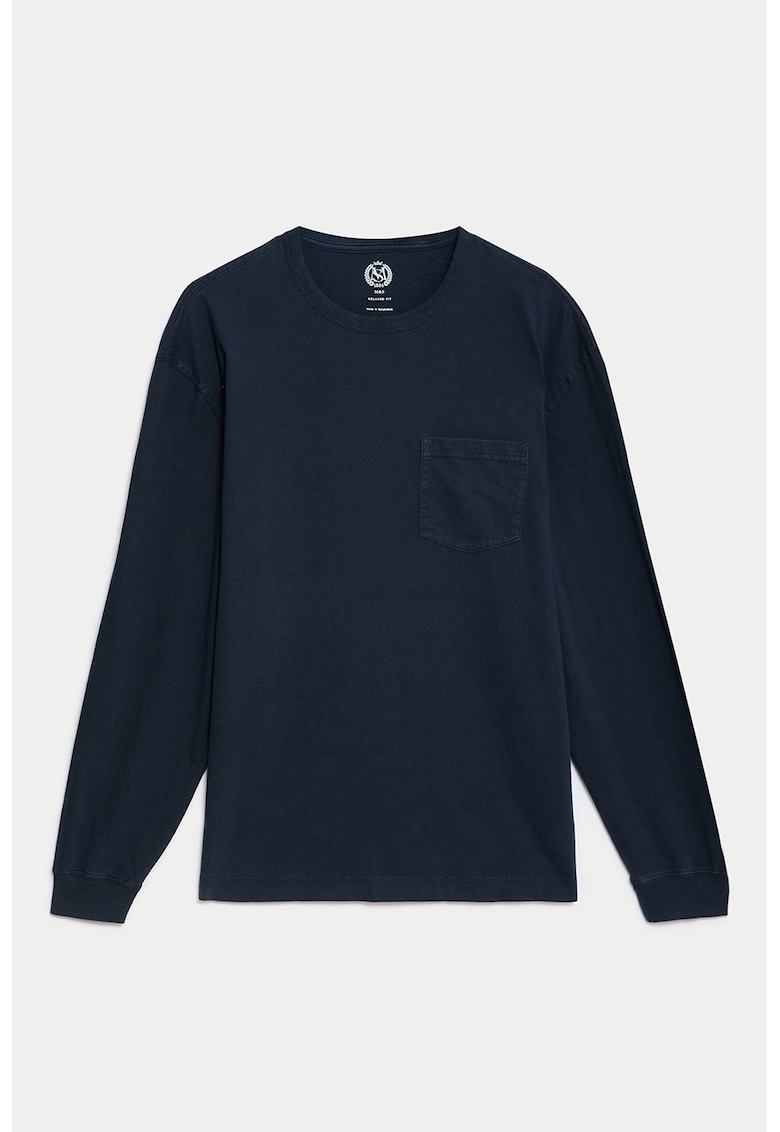 Блуза с джоб на гърдите Marks  Spencer