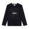 Блуза с лого BOSS Kidswear