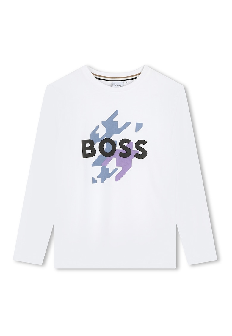 Блуза с лого BOSS Kidswear