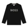 Блуза с лого BOSS Kidswear