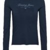 Блуза с модал и лого Tommy Jeans
