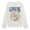 Блуза с памук с лого GUESS KIDS