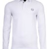 Блуза с памук с яка ARMANI EXCHANGE