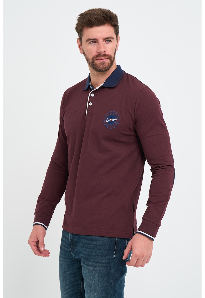 Блуза с яка с цепка с копчета Lee Cooper