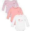 Боди с принт - 3 броя Tommy Hilfiger