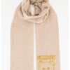 Вълнен шал с лого Moschino
