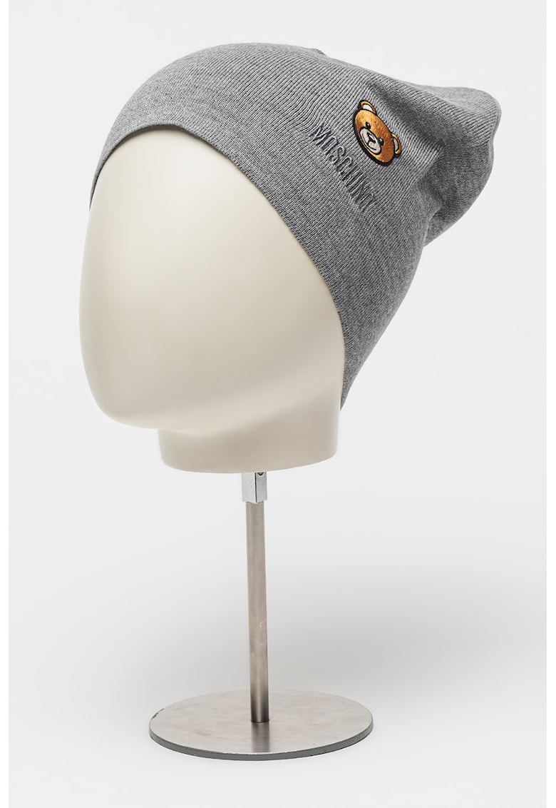Вълнена шапка с лого Moschino