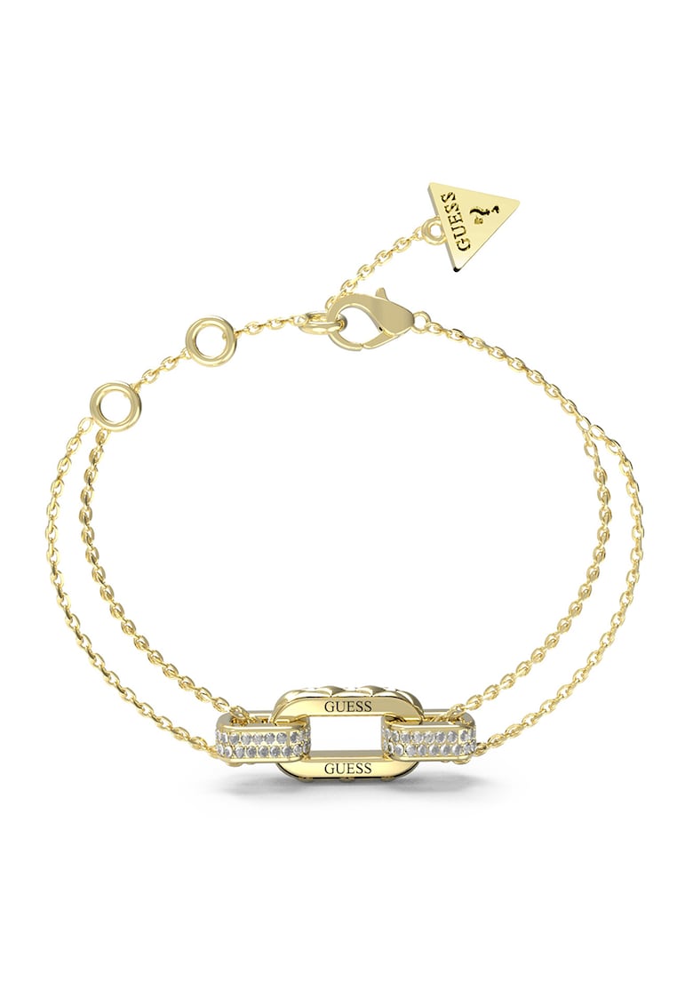 Гривна от неръждаема стомана с лого GUESS