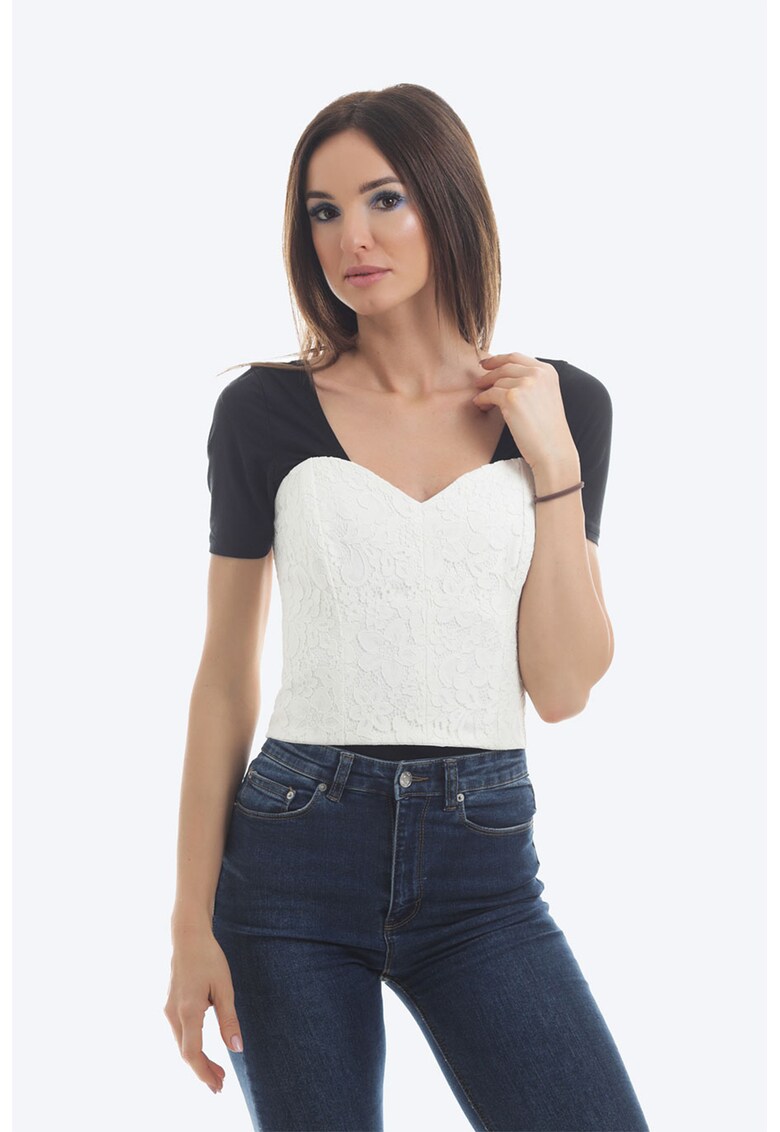 Дантелен корсет с връзка ONIBON FASHION