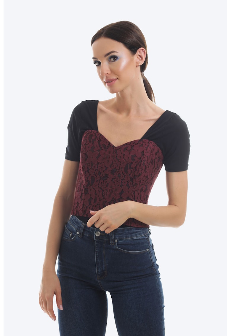 Дантелен корсет с връзка ONIBON FASHION