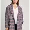 Двуредно късо палто с вълна Pepe Jeans London