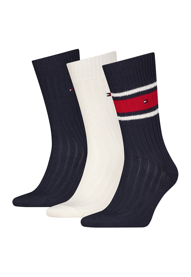Дълги чорапи - 3 чифта Tommy Hilfiger