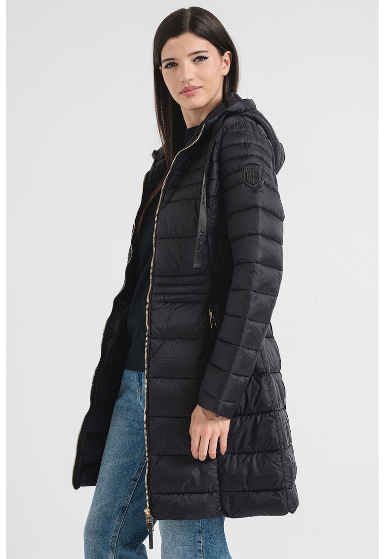 Дълго зимно яке Beya с джобове с цип Geographical Norway