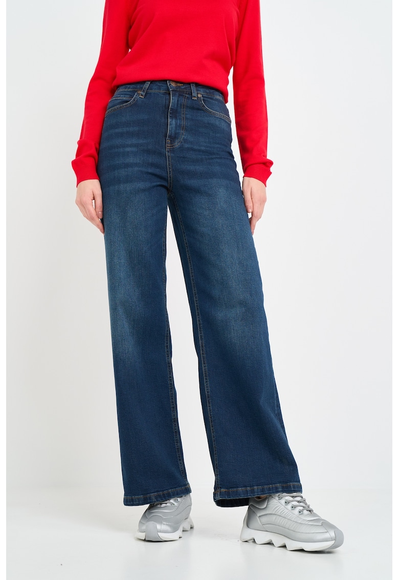 Дънки с висока талия Lee Cooper