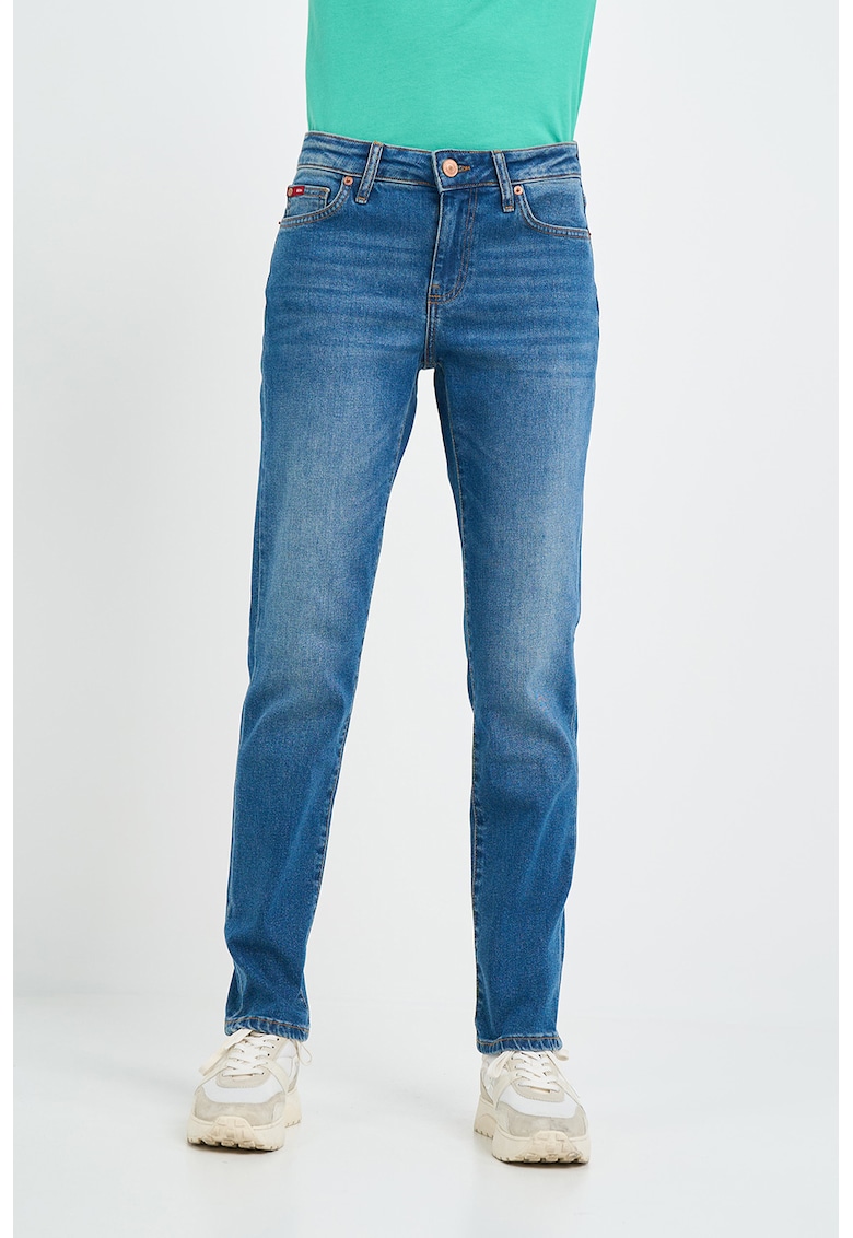 Дънки със захабен ефект Lee Cooper