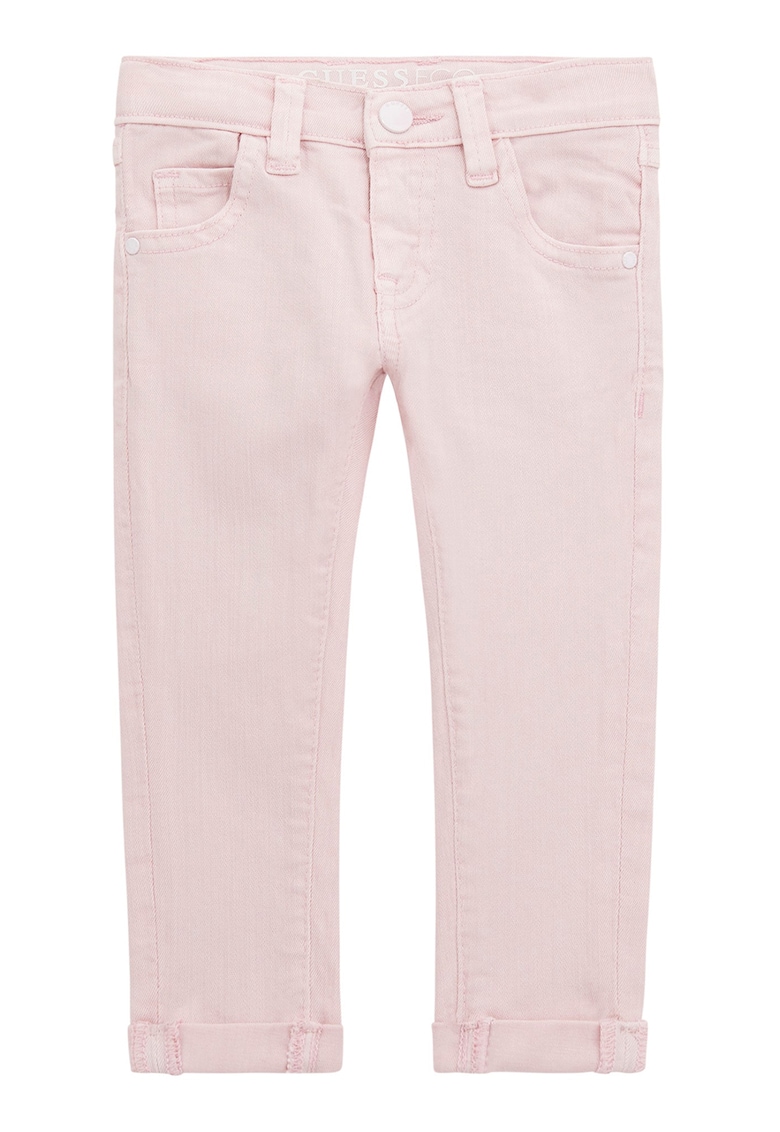 Дънки със средна талия и 5 джоба GUESS KIDS