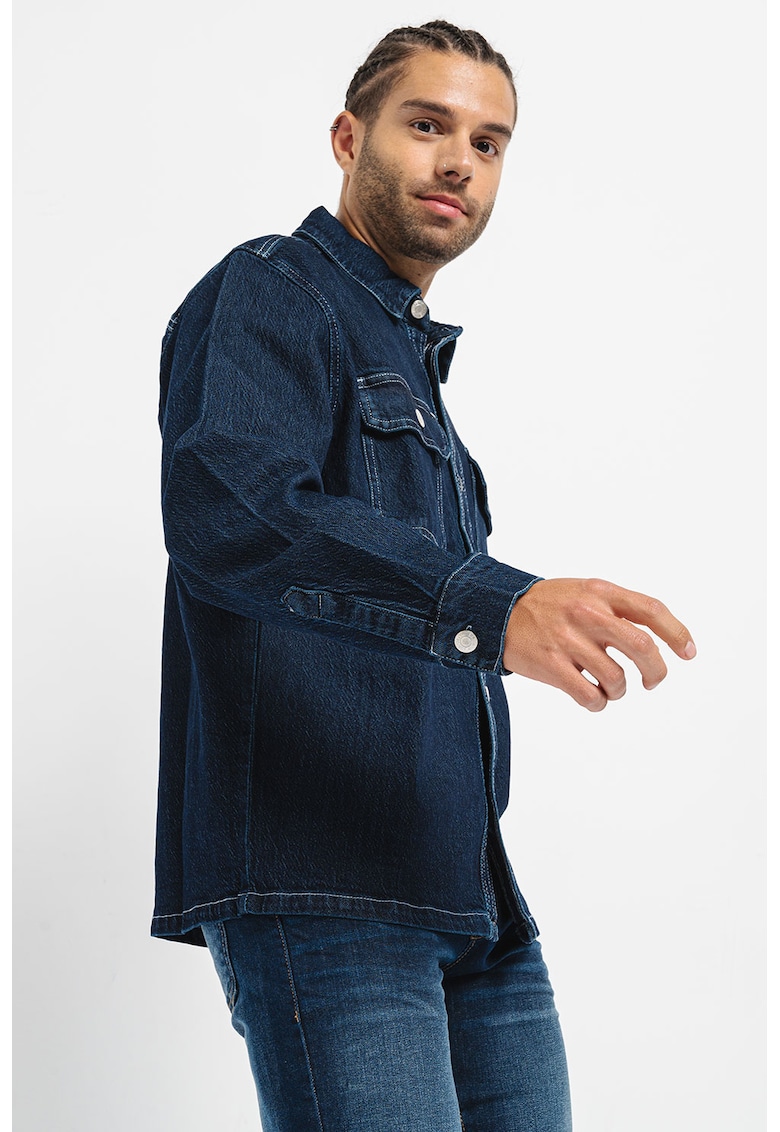 Дънкова риза Worker Denim Project