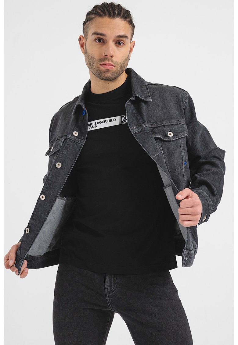 Дъново яке с джобове KARL LAGERFELD JEANS