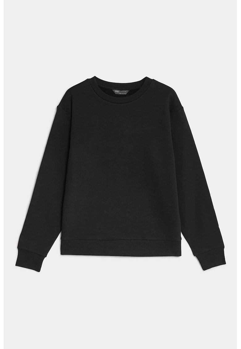 Едноцветен суитшърт Marks  Spencer