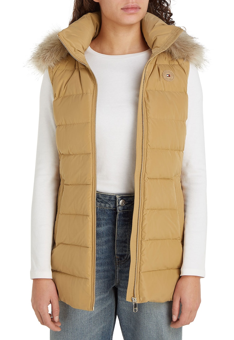 Елек с цип и качулка Tommy Hilfiger