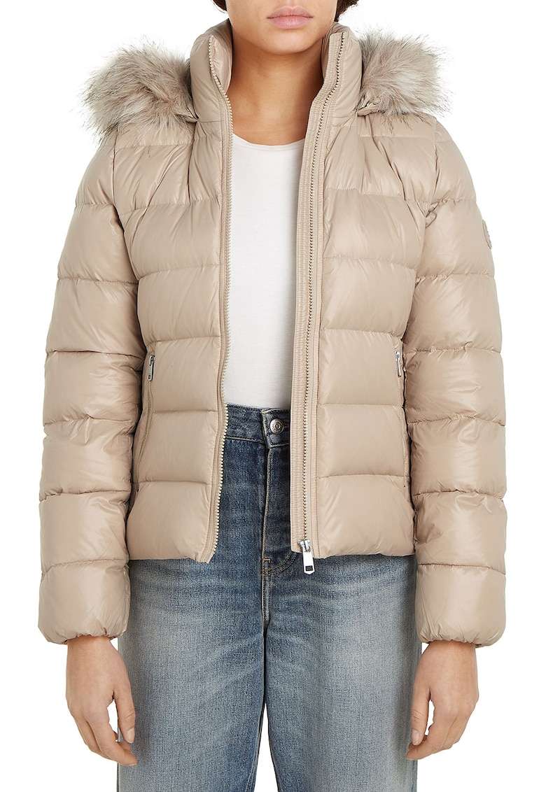 Зимно пухено яке с цип Tommy Hilfiger