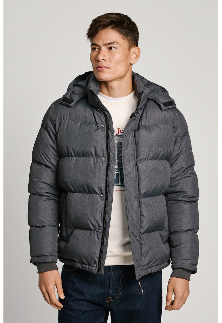 Зимно яке Tobias с качулка и вата Pepe Jeans London