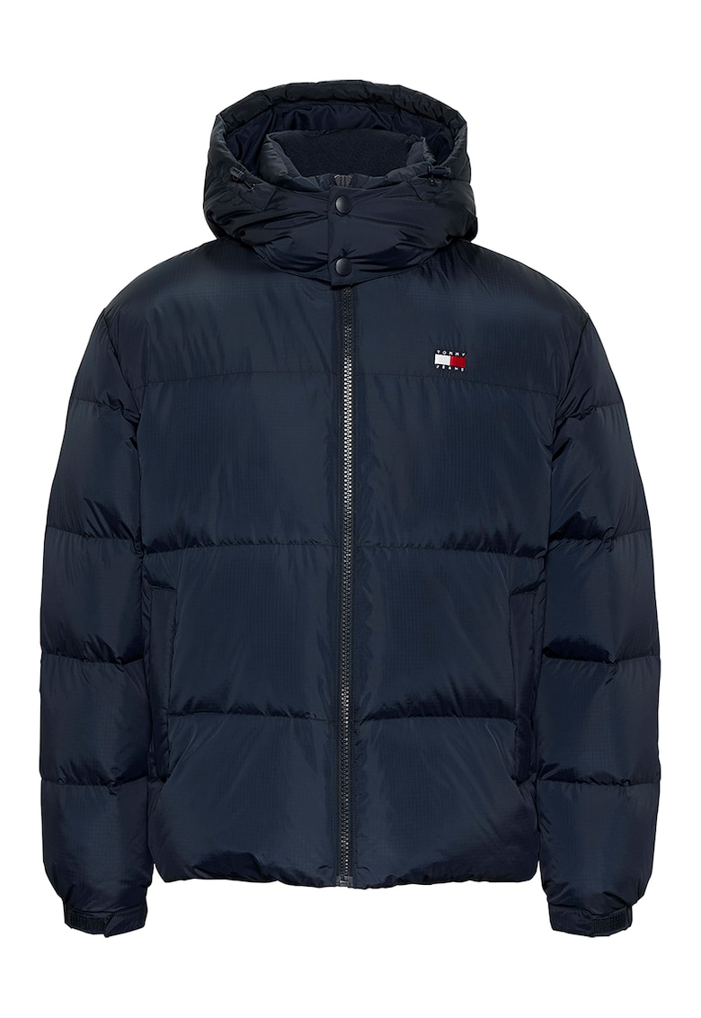Зимно яке с уголемено лого Tommy Jeans