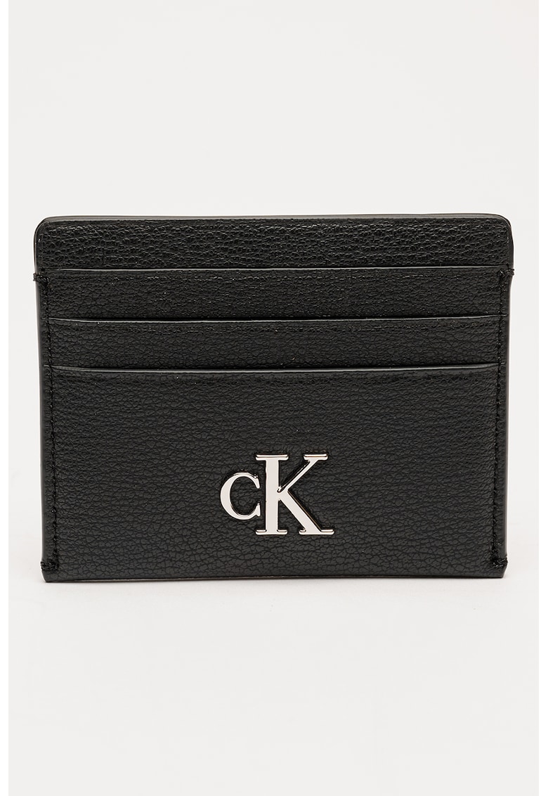 Калъф за карти от еко кожа с лого CALVIN KLEIN JEANS