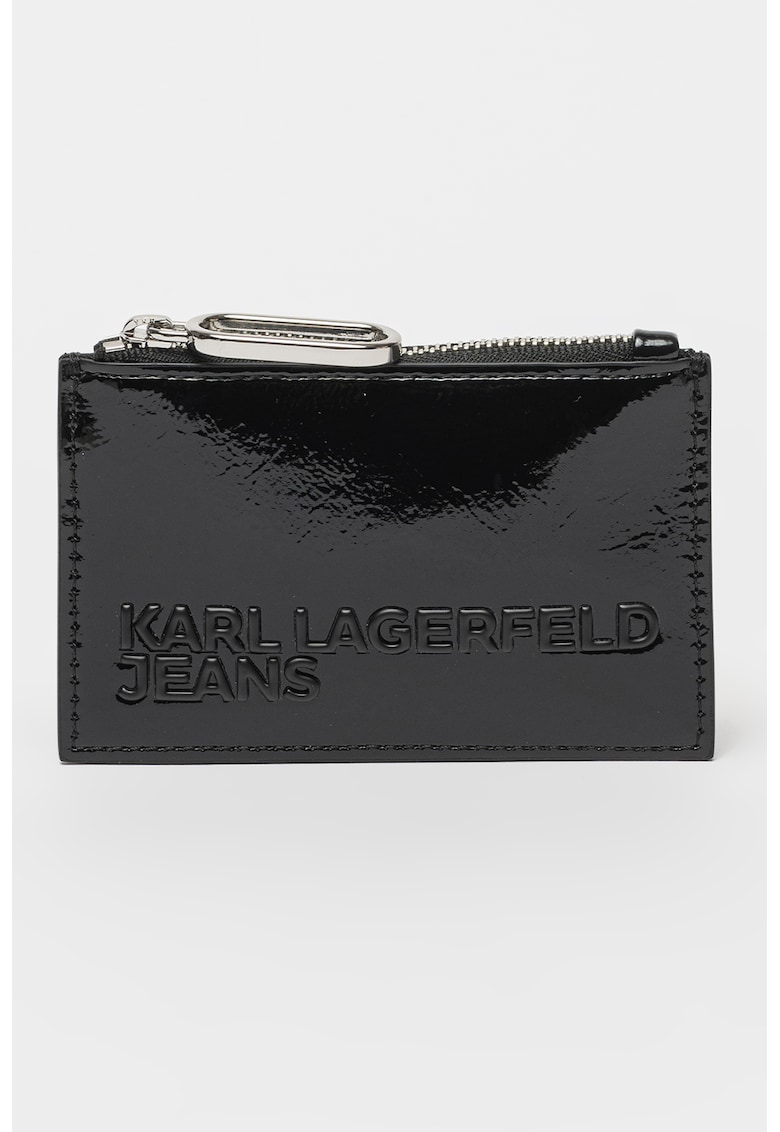 Калъф за карти от еко кожа с лого KARL LAGERFELD JEANS