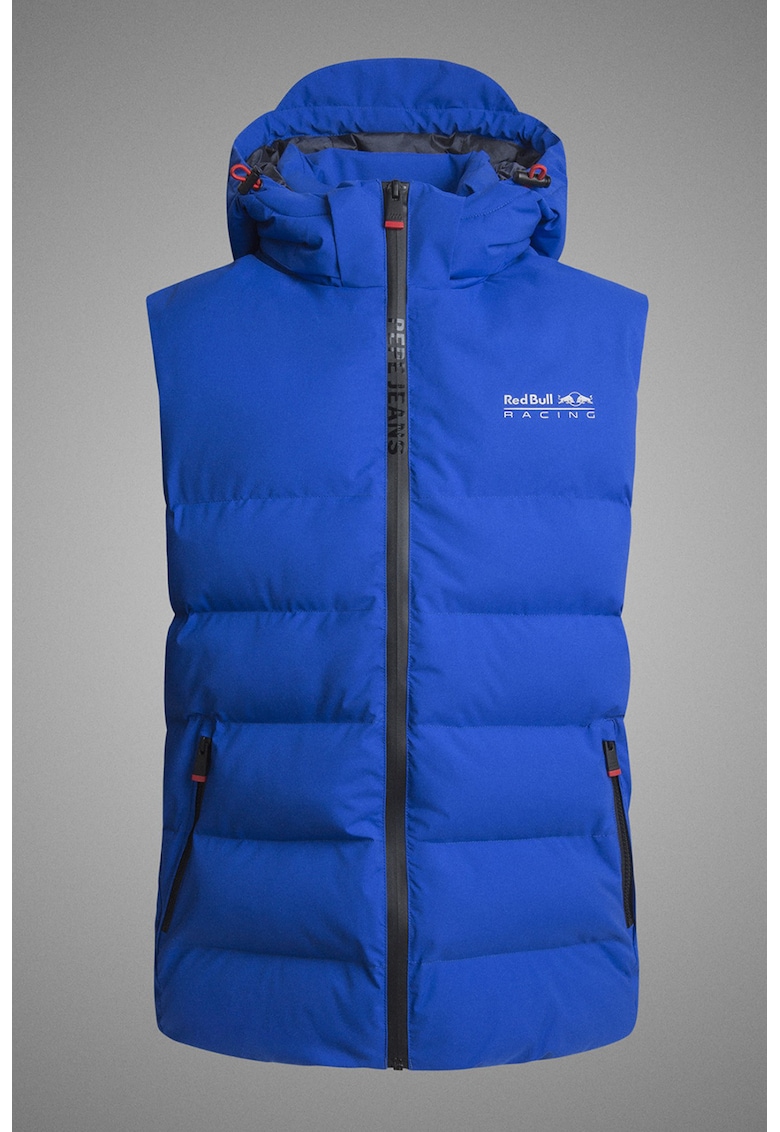 Капитониран елек с джобове с цип Red Bull Racing by Pepe Jeans London