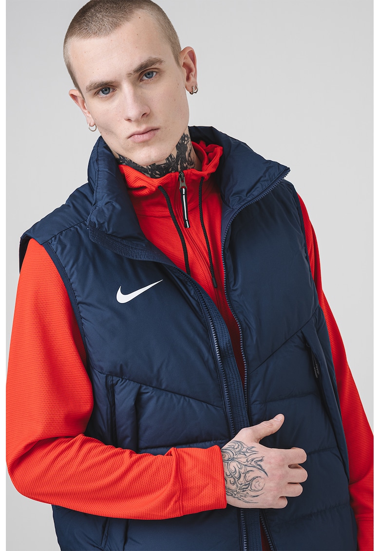Капитониран елек с пухена вата и лого Nike