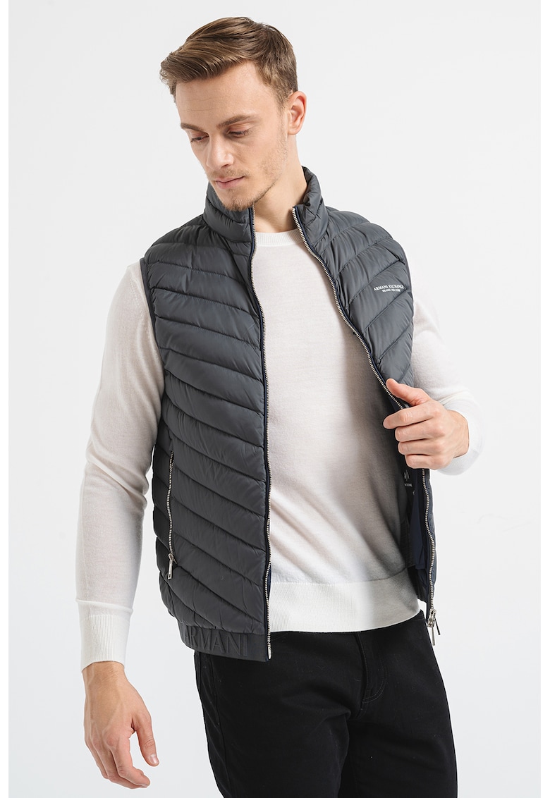 Капитониран елек с цип ARMANI EXCHANGE