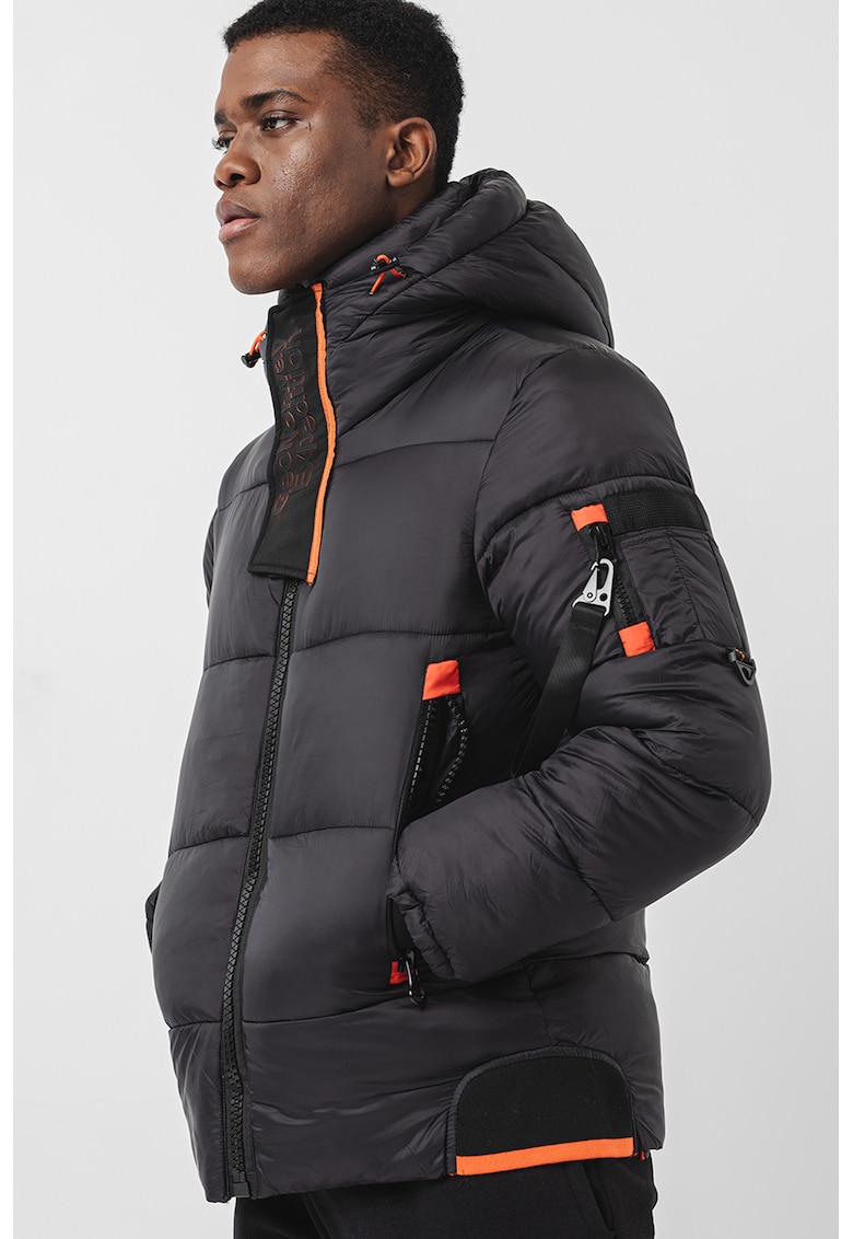 Капитонирано зимно яке Calix с качулка и вата Geographical Norway