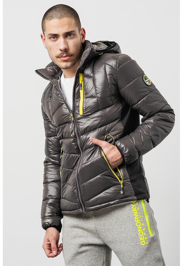 Капитонирано зимно яке Cheyene с качулка Geographical Norway