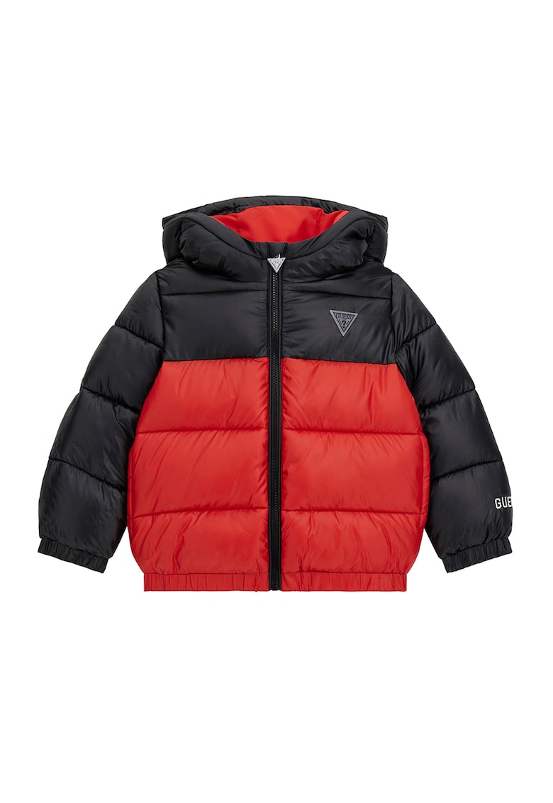 Капитонирано зимно яке с качулка GUESS KIDS