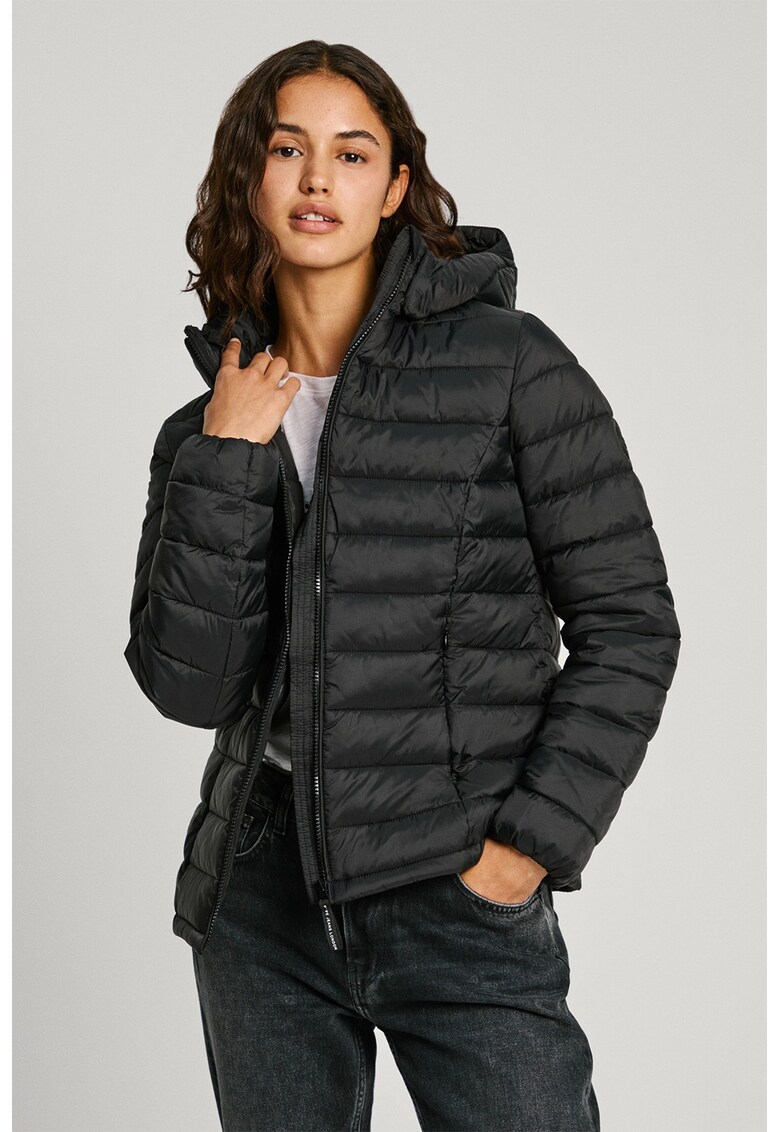 Капитонирано зимно яке с качулка Pepe Jeans London