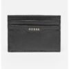 Кожен калъф за карти с лого GUESS