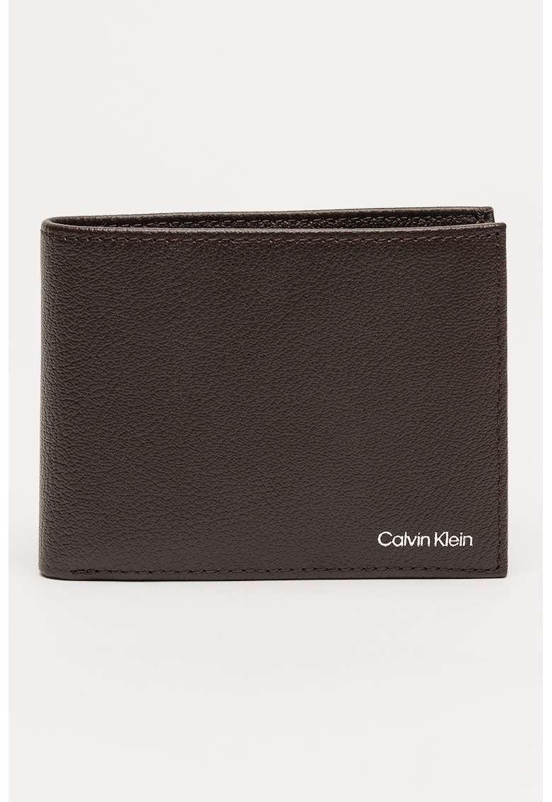 Кожен портфейл с двойно прегъване CALVIN KLEIN