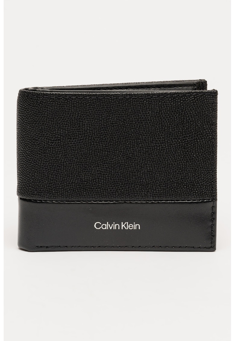 Кожен портфейл с лого CALVIN KLEIN