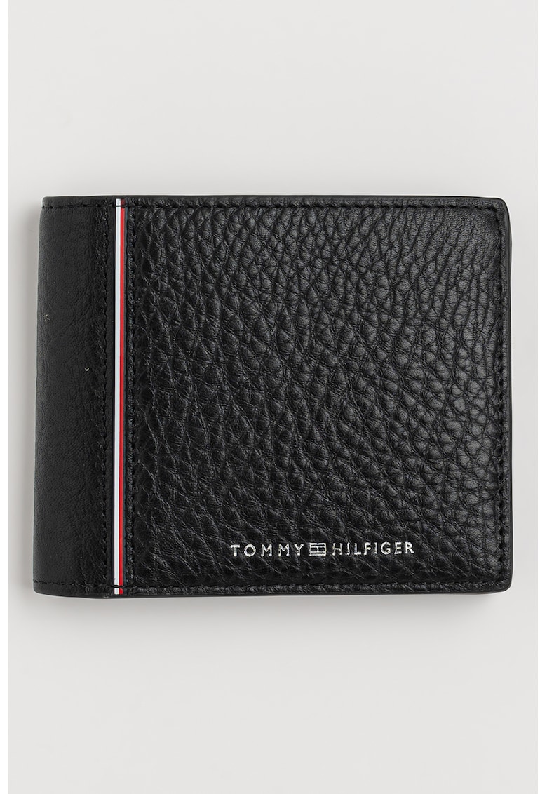 Кожен портфейл с лого Tommy Hilfiger