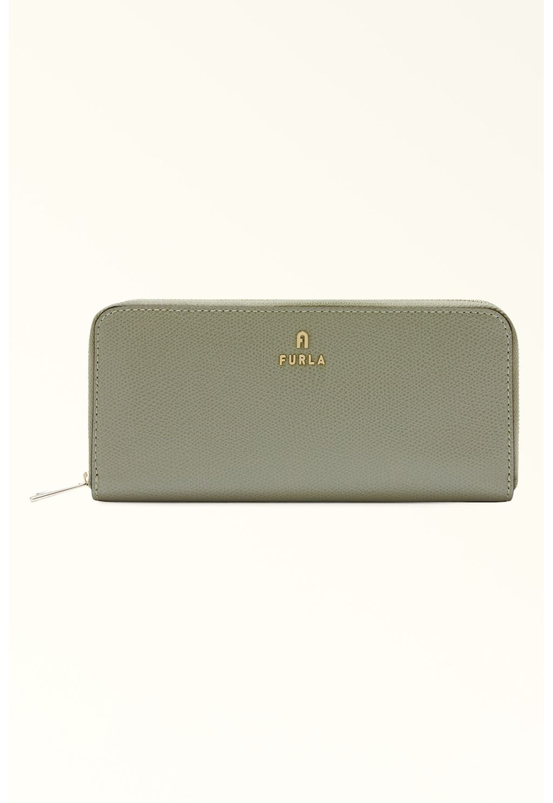 Кожен портфейл Camelia с цип Furla