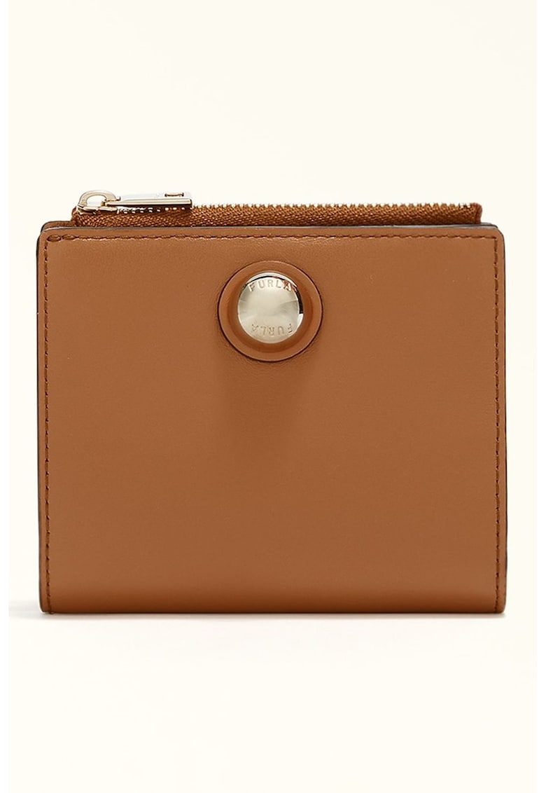Кожено портмоне Sfera с лого Furla