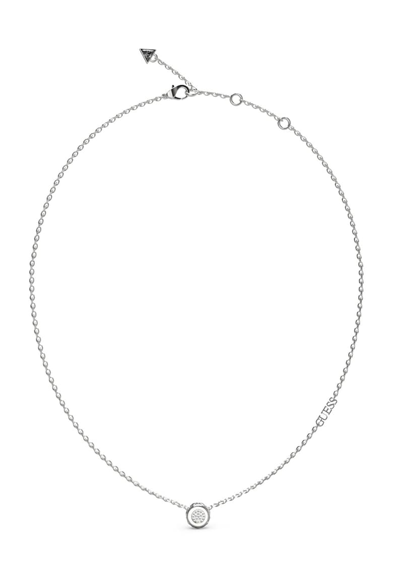 Колие от неръждаема стомана с кристали GUESS