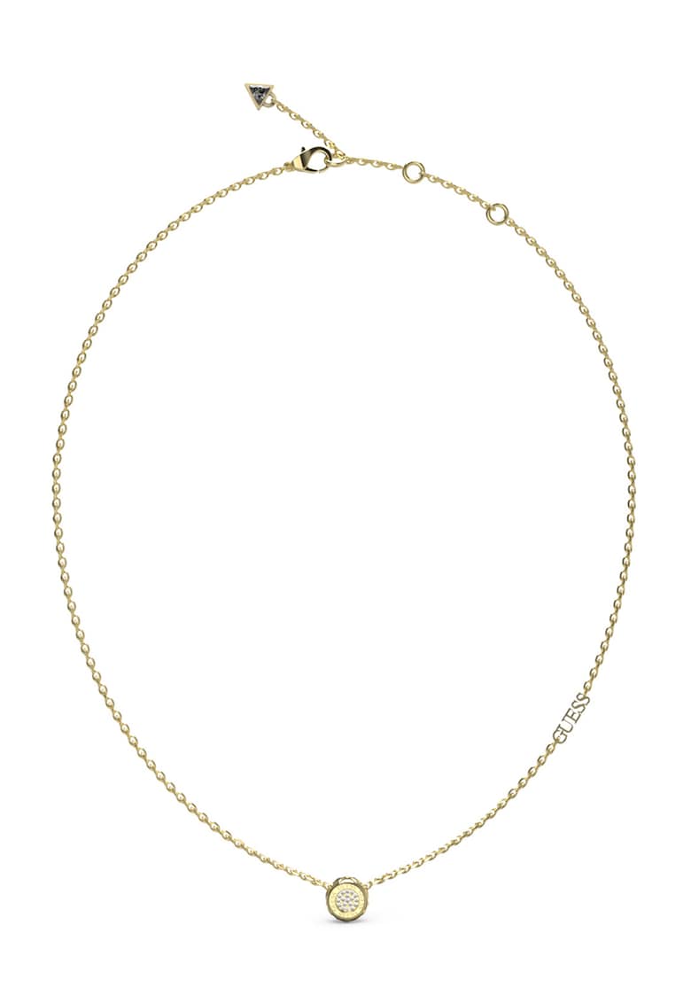 Колие от неръждаема стомана с кристали GUESS